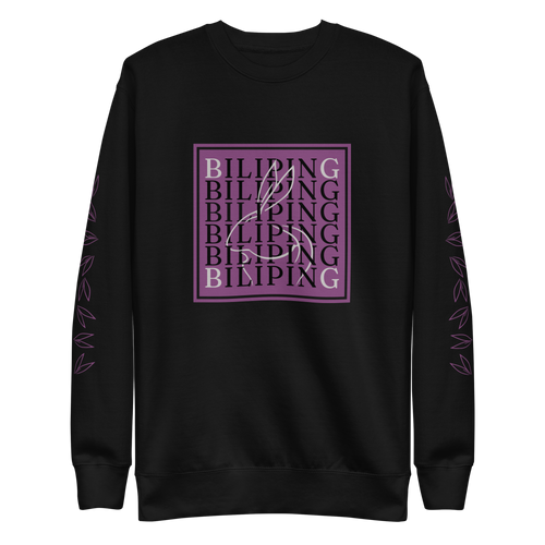 Sudadera Quiet Echoframe Noir