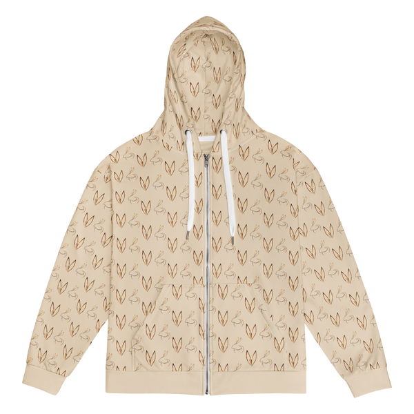 Embrace Zip Hoodie Repeat Sand Sand