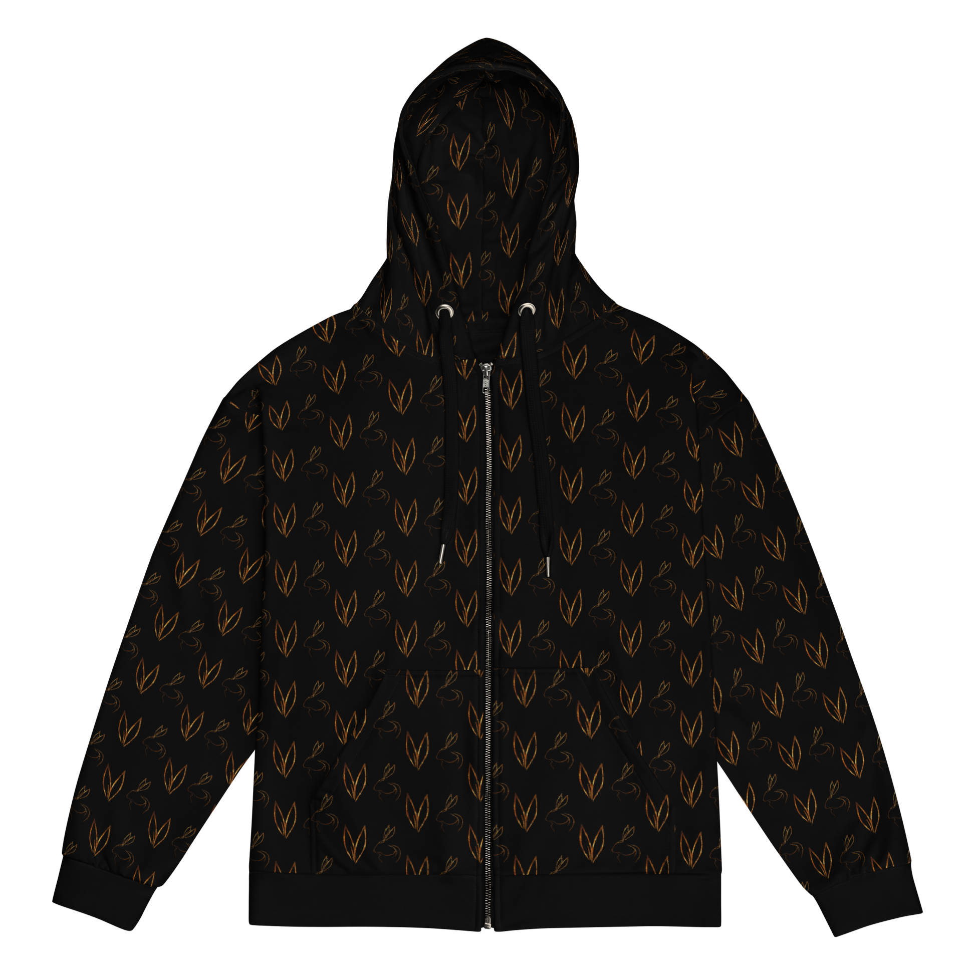 Embrace Zip Hoodie Repeat Noir Noir