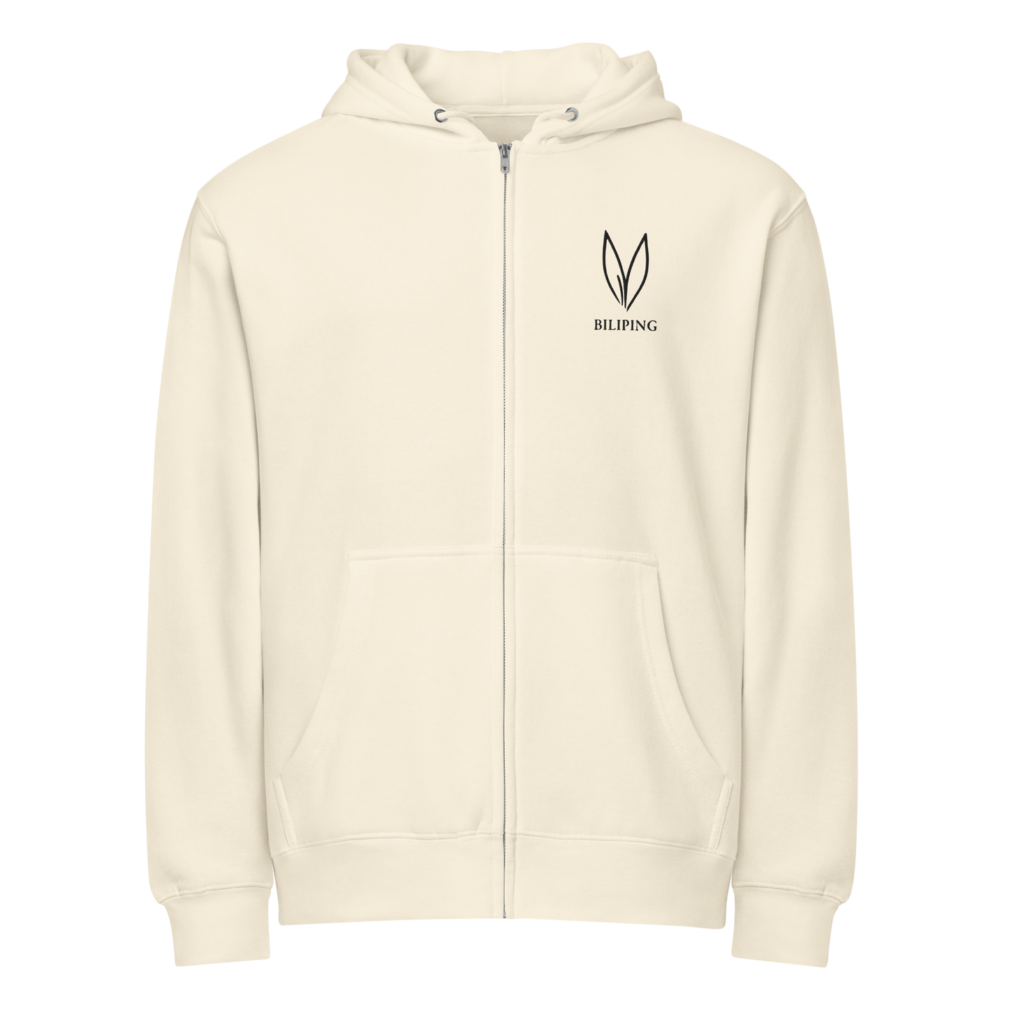 Embrace Hoodie Zip Ivory