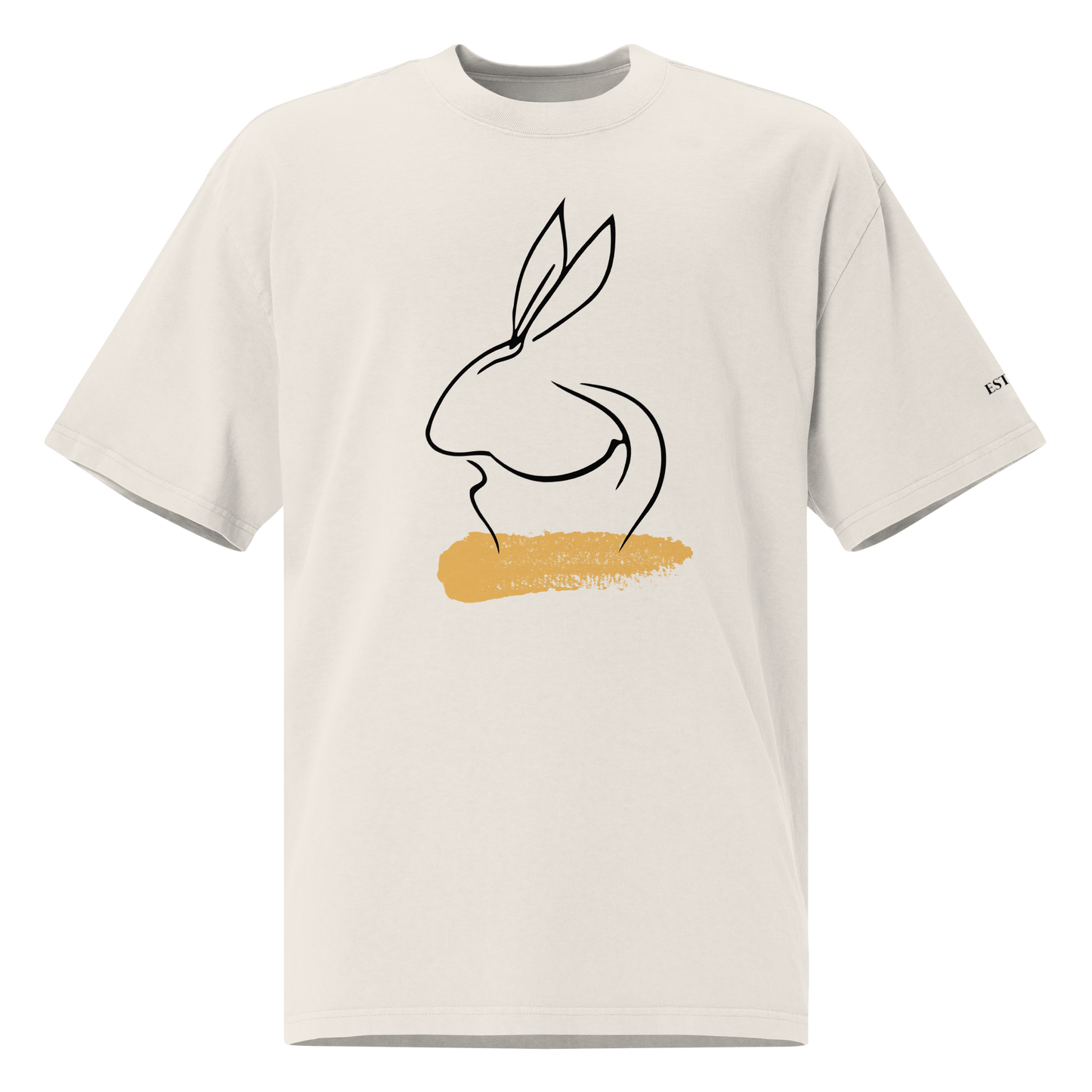 Journey Oversized Tee Motion Ivory Ivory