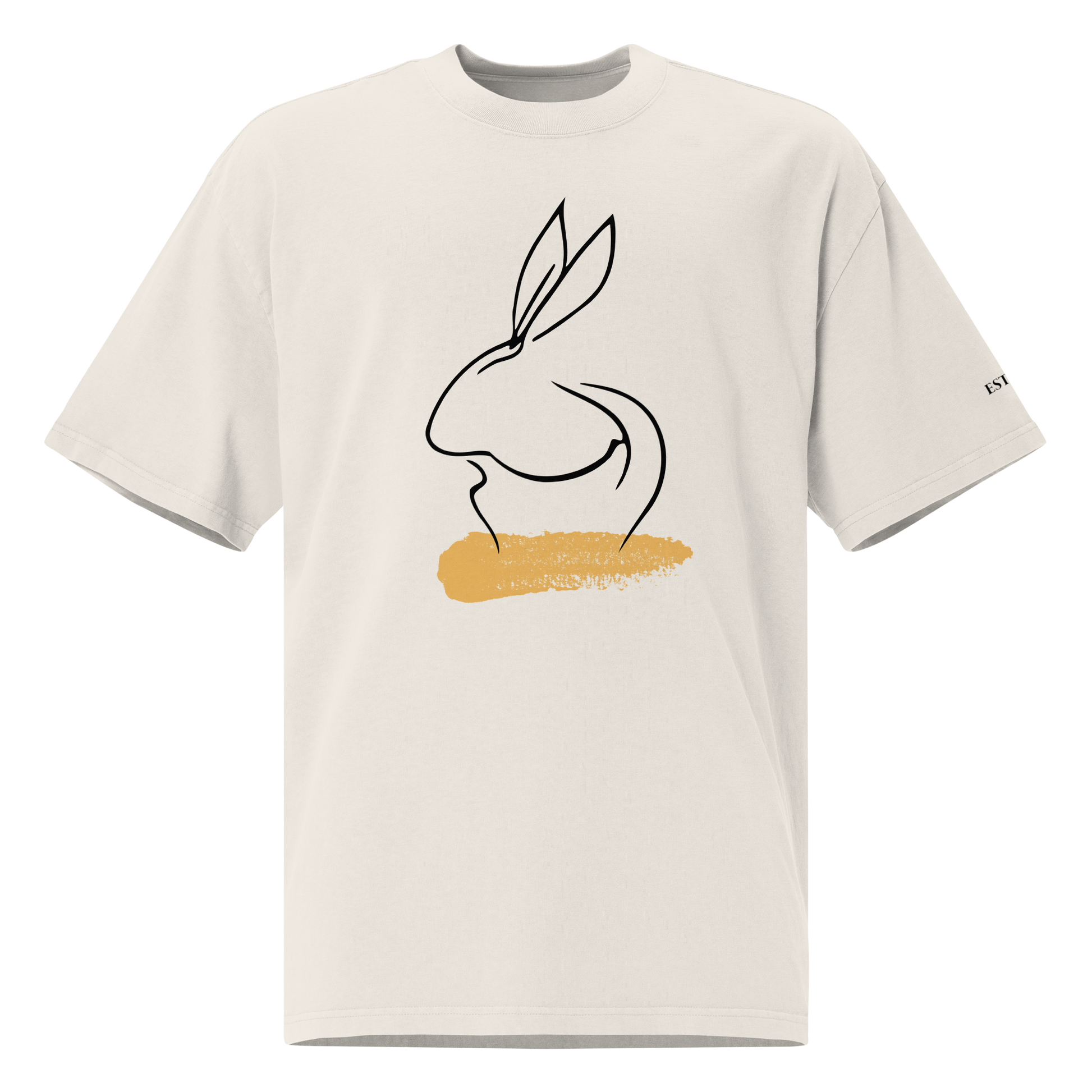 Journey Oversized Tee Motion Ivory Ivory