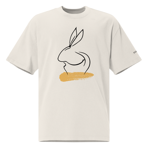 Camiseta extragrande Journey Motion Ivory