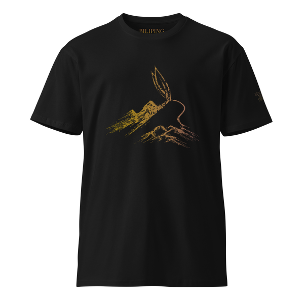 Journey Tee Line Noir Noir